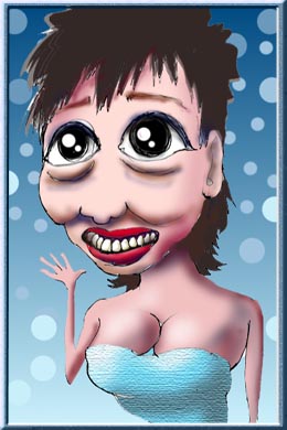 有名人の似顔絵