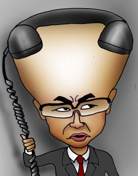 有名人の似顔絵