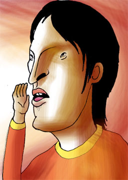 有名人の似顔絵