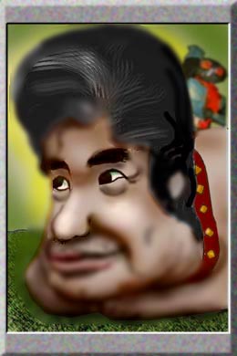 有名人の似顔絵