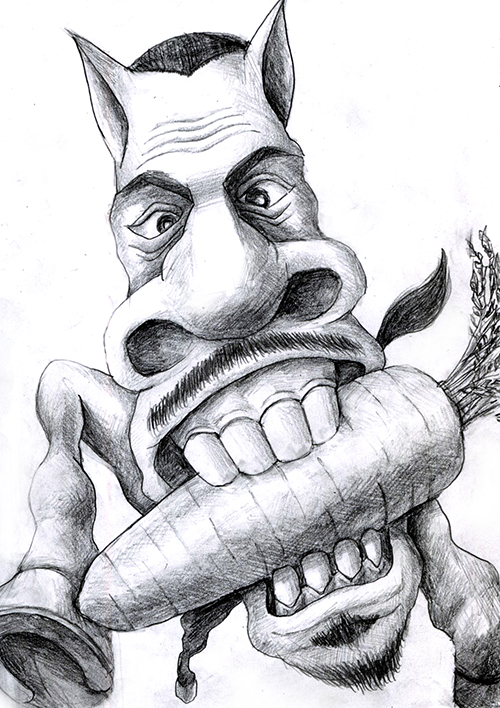 有名人の似顔絵