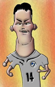 有名人の似顔絵