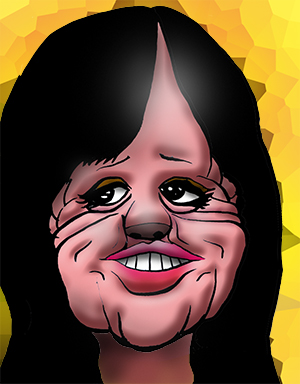 有名人の似顔絵