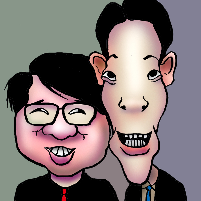 有名人の似顔絵