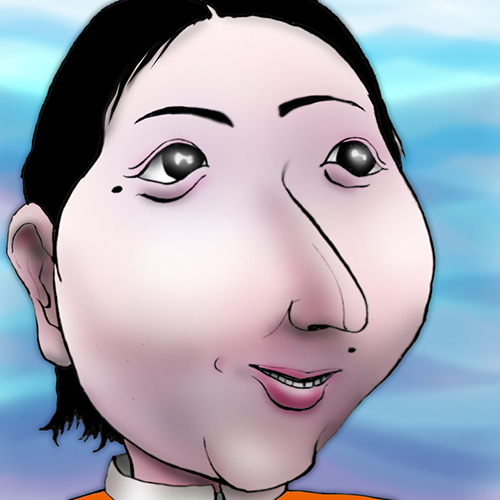 有名人の似顔絵