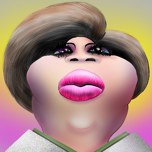 有名人の似顔絵