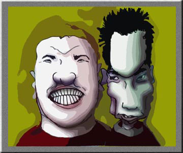 有名人の似顔絵