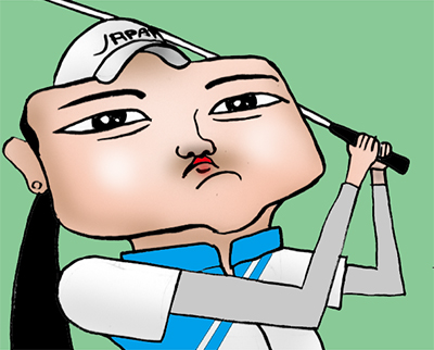 有名人の似顔絵