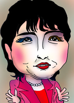 有名人の似顔絵