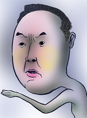 有名人の似顔絵