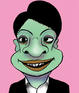 有名人の似顔絵