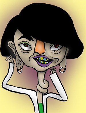 有名人の似顔絵