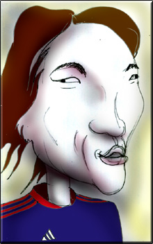 有名人の似顔絵