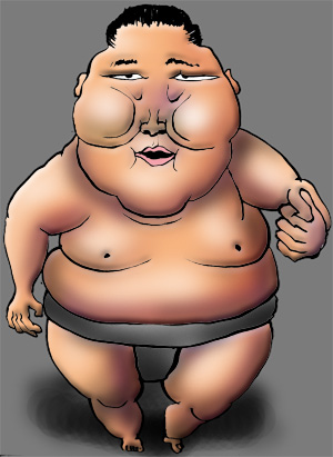 有名人の似顔絵