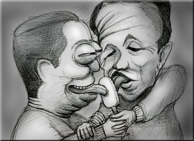 有名人の似顔絵