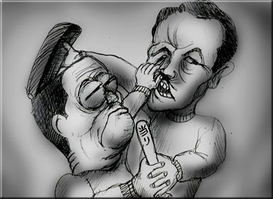 有名人の似顔絵