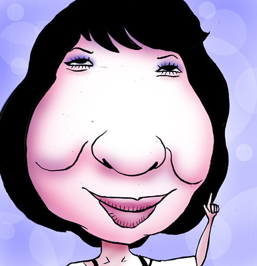 有名人の似顔絵