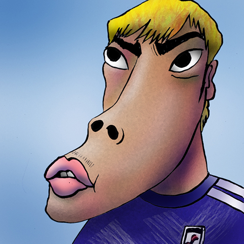 有名人の似顔絵