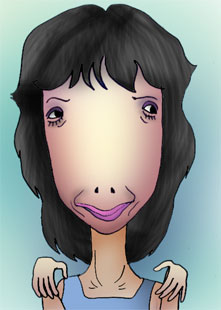 有名人の似顔絵