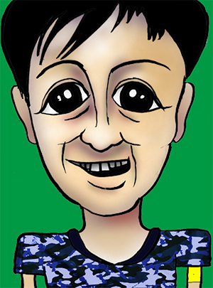 有名人の似顔絵