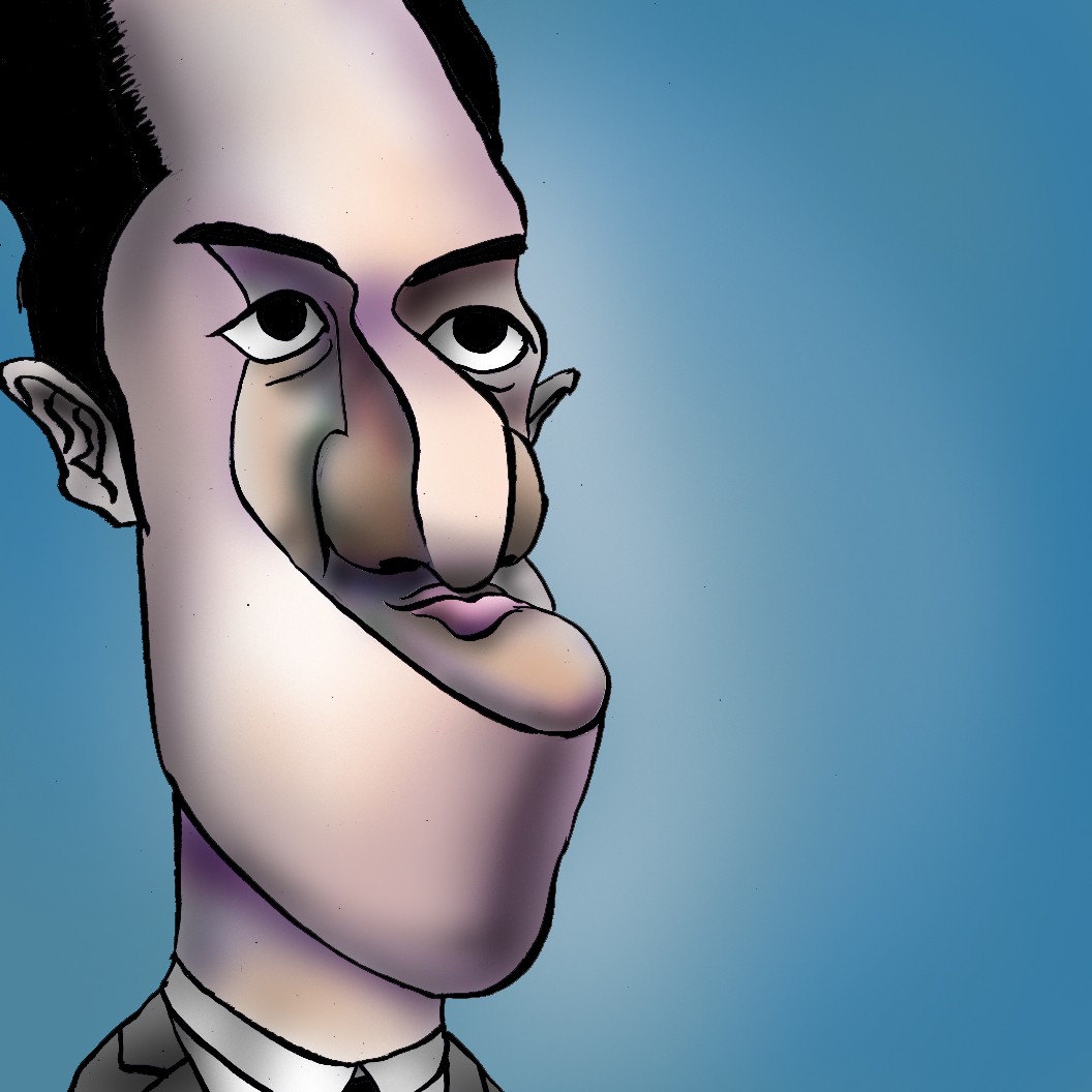 有名人の似顔絵