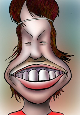 有名人の似顔絵