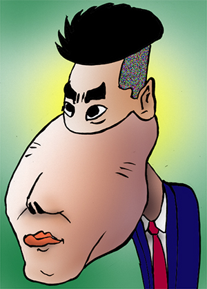 有名人の似顔絵