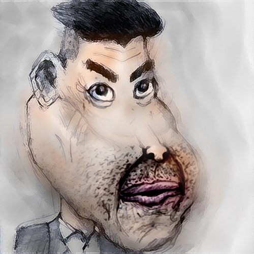 有名人の似顔絵