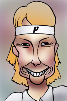 有名人の似顔絵