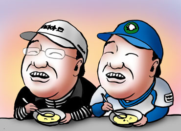 有名人の似顔絵