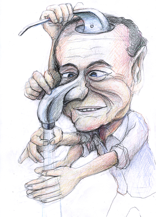 有名人の似顔絵