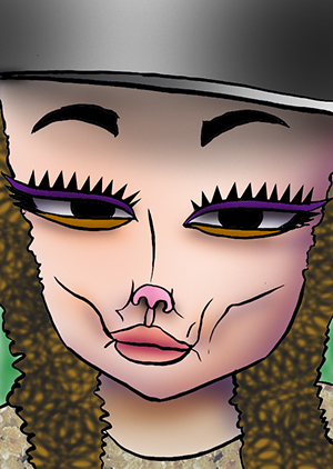 有名人の似顔絵