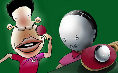 有名人の似顔絵