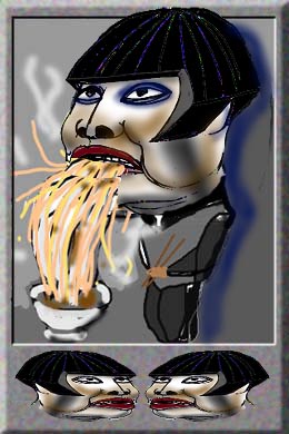 有名人の似顔絵