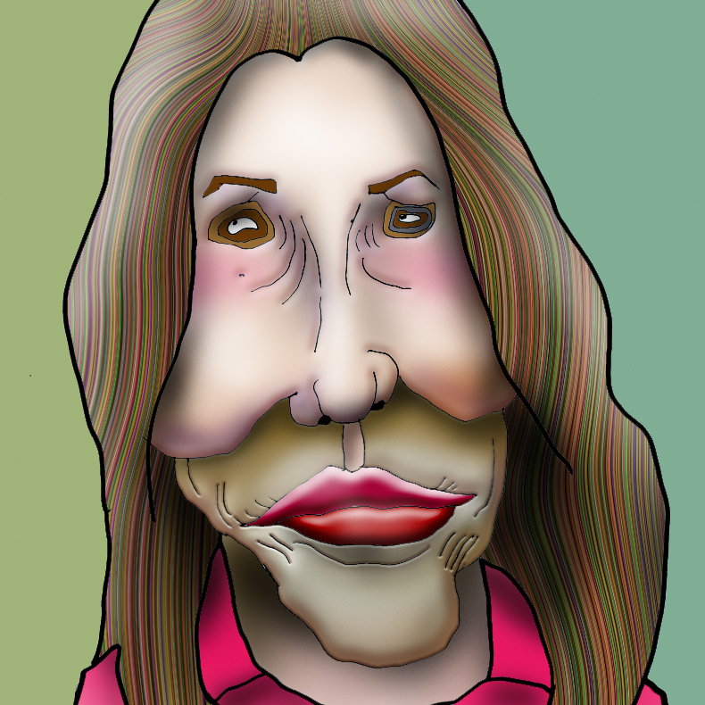 有名人の似顔絵