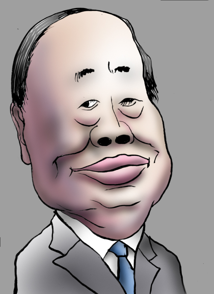 有名人の似顔絵