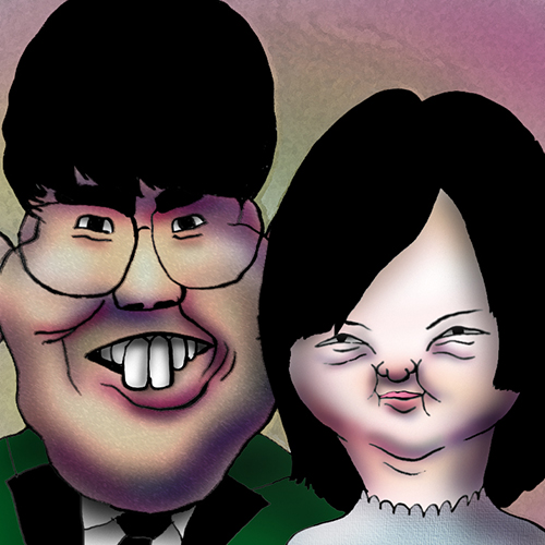 有名人の似顔絵