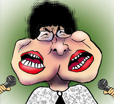 有名人の似顔絵