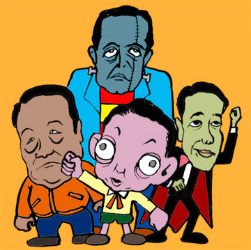 有名人の似顔絵