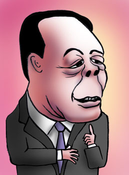 有名人の似顔絵