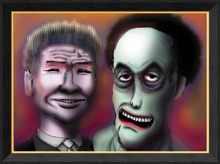 有名人の似顔絵