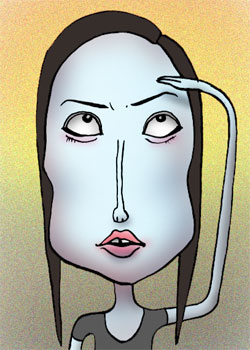 有名人の似顔絵