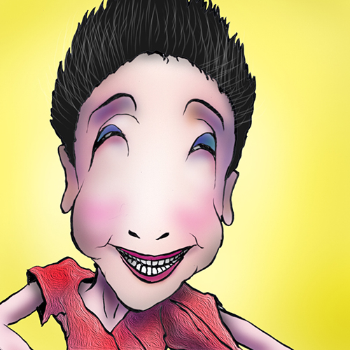 有名人の似顔絵