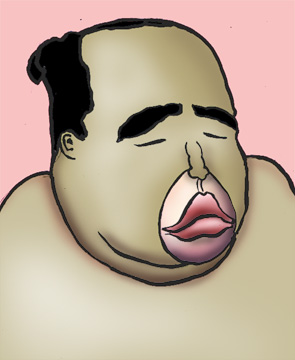 有名人の似顔絵