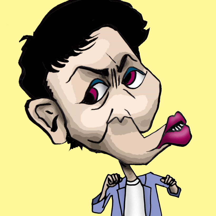 有名人の似顔絵