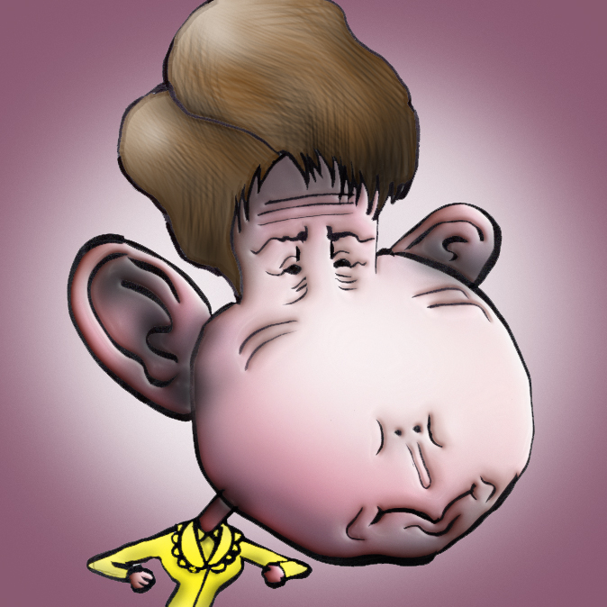 有名人の似顔絵