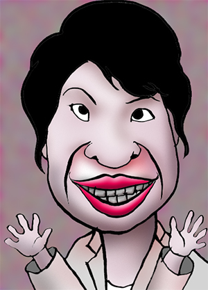 有名人の似顔絵