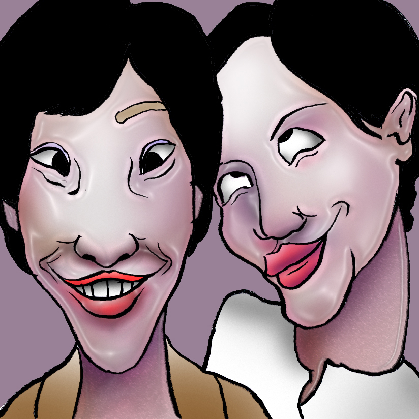 有名人の似顔絵