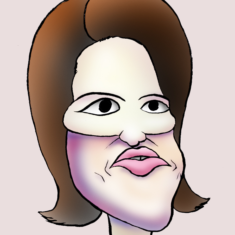 有名人の似顔絵