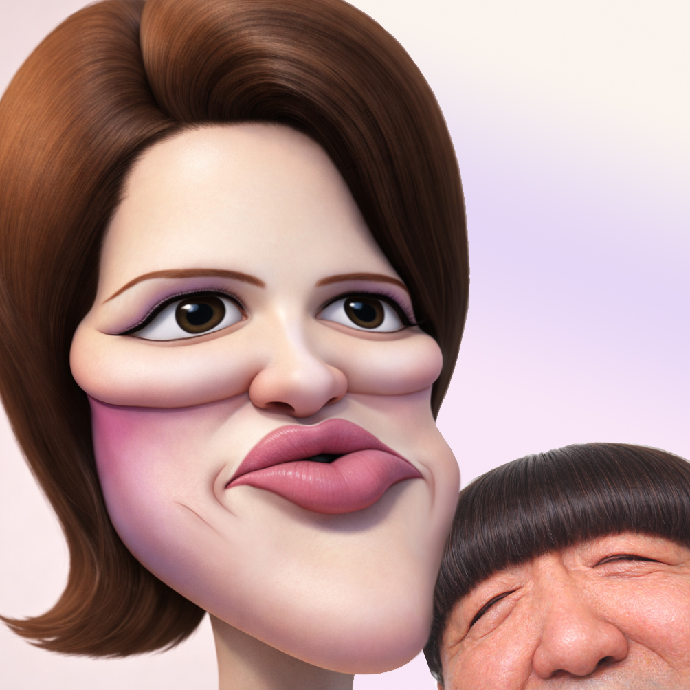 有名人の似顔絵